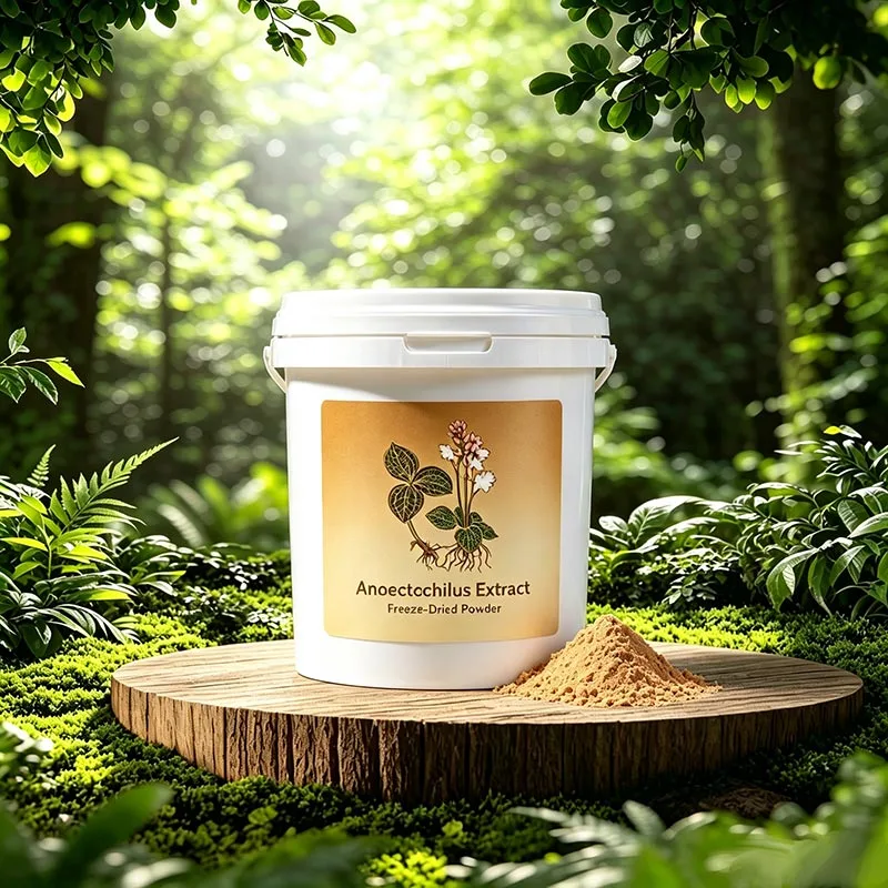 Polvere di estratto di flavonoidi totali di Anoectochilus con contenuto personalizzato organico