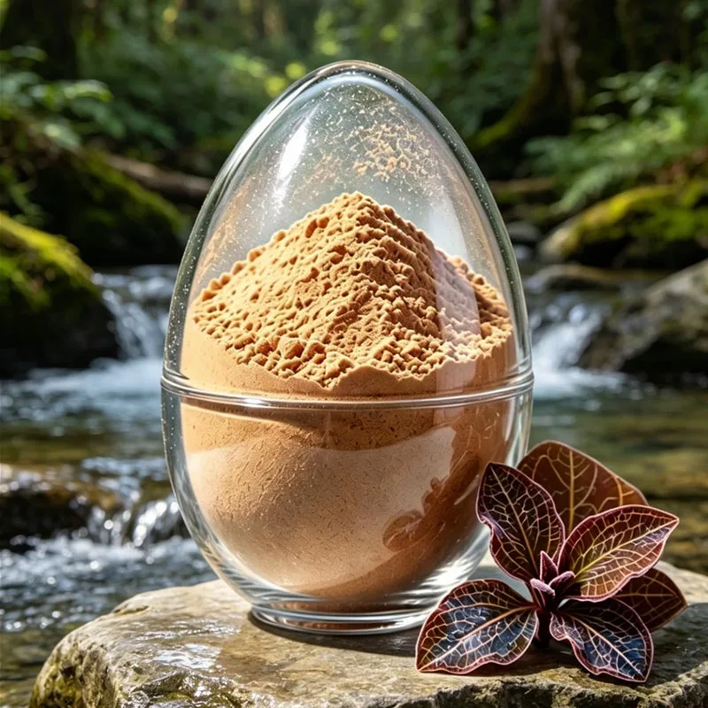 Foglia di Anoectochilus essiccata selvatica per tè e zuppe